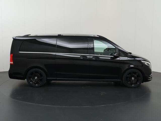 Mercedes-Benz V-KLASSE 300d | AMG | XL L3 | Avantgarde | Dubbele Cabine | Navigatie | 360° Camera | LM Velgen | Stoelverwarming | Lederen Bekleding | Schuifdeur L+R Elektrisch | Trekhaak |