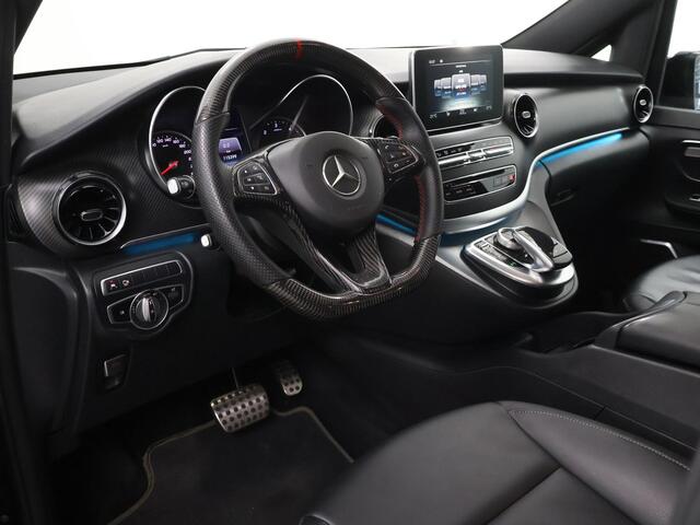 Mercedes-Benz V-KLASSE 300d | AMG | XL L3 | Avantgarde | Dubbele Cabine | Navigatie | 360° Camera | LM Velgen | Stoelverwarming | Lederen Bekleding | Schuifdeur L+R Elektrisch | Trekhaak |