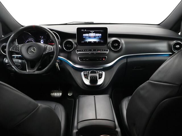 Mercedes-Benz V-KLASSE 300d | AMG | XL L3 | Avantgarde | Dubbele Cabine | Navigatie | 360° Camera | LM Velgen | Stoelverwarming | Lederen Bekleding | Schuifdeur L+R Elektrisch | Trekhaak |