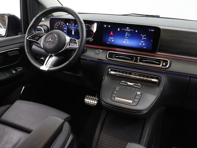 Mercedes-Benz V-KLASSE 300d | L2 Lang | Avantgarde | Dubbele Cabine | Schuifdeur L+R Elektrisch | Burmester | 360° Camera | Lederen Bekleding | Stoelverwarming | Certified