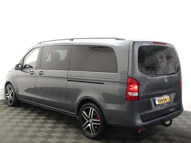 Mercedes-Benz V-KLASSE 220d Extra Lang DC Avantgarde- 2x Schuifdeur, Leder, Navi, Clima, Cruise, Grijs kenteken