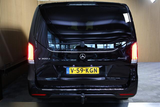 Mercedes-Benz V-KLASSE V300d 4Matic XXL LUCHTVERING LEDER CARPLAY STOELVENT. '24 Er wordt ook de bank op de 3e rij bijgeleverd+ tussenschot