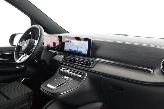 Mercedes-Benz V-KLASSE 300d L3 AMG Benzine Grijs Kenteken Night Pakket Distronic 19 Inch 2 EL. Schuifdeuren