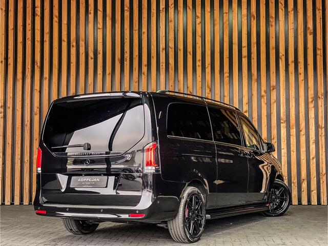Mercedes-Benz V-KLASSE 300d Extra Lang Avantgarde Dubbele Cabine | ELEKTRISCHE SCHUIFDEUREN | STOELVERWARMING | STANDKACHEL | LEDER | MBUX | 360 |