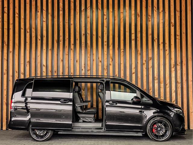 Mercedes-Benz V-KLASSE 300d Extra Lang Avantgarde Dubbele Cabine | ELEKTRISCHE SCHUIFDEUREN | STOELVERWARMING | STANDKACHEL | LEDER | MBUX | 360 |