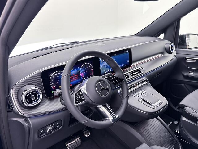 Mercedes-Benz V-KLASSE 300d 4-MATIC Extra Lang AMG Avantgarde BPM-Vrij Dubbele Cabine 360 Graden Camera Elektrische Schuifdeuren Multibeam LED Adaptieve Cruise Control