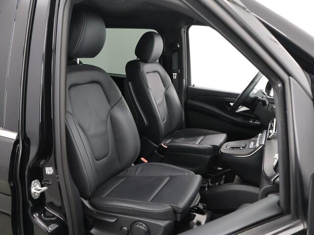 Mercedes-Benz V-KLASSE 300d | XL L3 | AMG | 4-MATIC | DUBBELE CABINE | 360 CAMERA | DISTRONIC PLUS | LEDER ZWART "LUGANO" | ALARM | STOELVERWARMING | NAVIGATIE | CARPLAY | ANDROID AUTO | CLIMATE CONTROL | DAB+ | CERTIFIED
