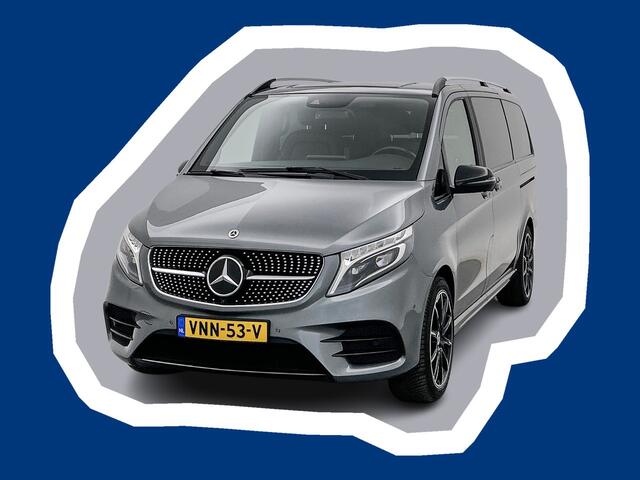 Mercedes-Benz V-KLASSE 300d Lang DC Avantgarde AMG line Leder Brabus velgen Airmatic Elektrische schuifdeuren 360 camera Navigatie Trekhaak afneembaar