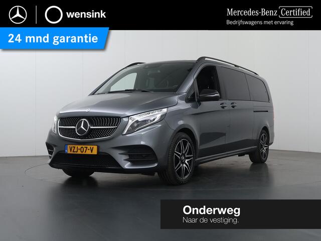 Mercedes-Benz V-KLASSE 300d | XL L3 | Dubbele Cabine | AMG | AIRMATIC LUCHTVERING | PARCTRONIC | DISTRONIC PLUS | STANDVERWARMING | PARKEERCAMERA | CERTIFIED