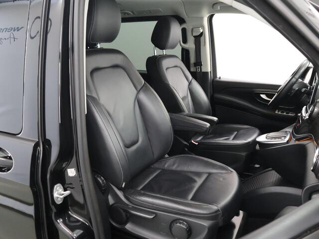 Mercedes-Benz V-KLASSE 300d 4-MATIC | XL L3 | Avantgarde | Dubbele Cabine | Burmester Sound | Distronic Plus | Trekhaak afneembaar | Schuifdeur L+R | 360° Camera | Certified