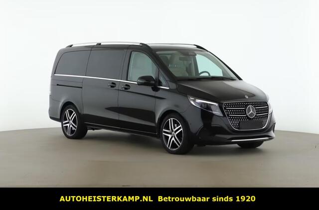 Mercedes-Benz V-KLASSE 300 Benzine L2 Avantgarde Grijs Kenteken Leder Panoramadak Distronic Stoelkoeling Burmester 19 Inch