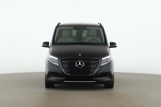 Mercedes-Benz V-KLASSE 300 Benzine L2 Avantgarde Grijs Kenteken Leder Panoramadak Distronic Stoelkoeling Burmester 19 Inch