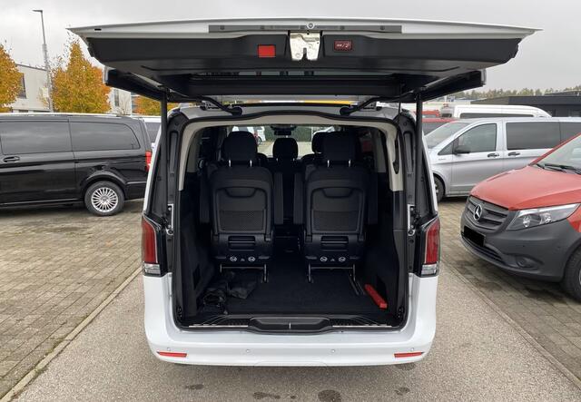 Mercedes-Benz V-KLASSE 300 L2 Benzine Grijs Kenteken EL. Schuifdeuren Distronic LED 18 Inch Stuurverwarming Stoelverwarming