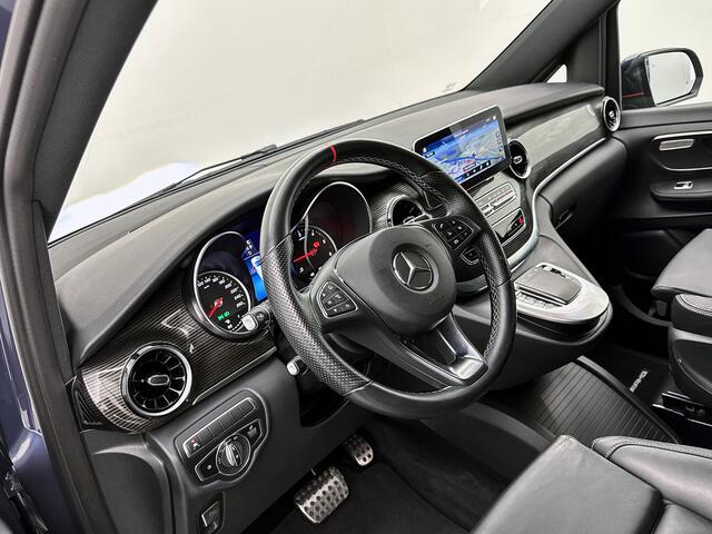 Mercedes-Benz V-KLASSE 250d Lang DC AMG Line Elektr schuifdeuren Dubbele cabine Leder Trekhaak Afneembaar
