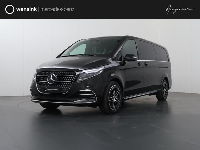 Mercedes-Benz V-KLASSE 300d | XL L3 | AMG | 4-MATIC | DUBBELE CABINE | 360 CAMERA | DISTRONIC PLUS | LEDER ZWART "LUGANO" | ALARM | STOELVERWARMING | NAVIGATIE | CARPLAY | ANDROID AUTO | CLIMATE CONTROL | DAB+ | CERTIFIED