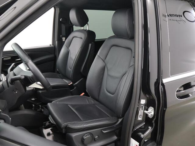 Mercedes-Benz V-KLASSE 300d | XL L3 | AMG | 4-MATIC | DUBBELE CABINE | 360 CAMERA | DISTRONIC PLUS | LEDER ZWART "LUGANO" | ALARM | STOELVERWARMING | NAVIGATIE | CARPLAY | ANDROID AUTO | CLIMATE CONTROL | DAB+ | CERTIFIED