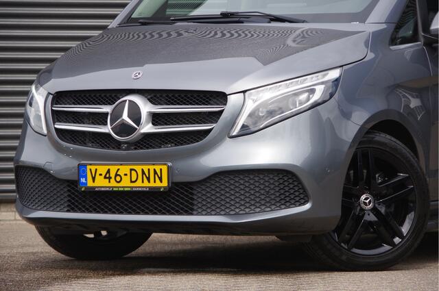 Mercedes-Benz V-KLASSE 300d DC-5P AUT LED, LEDER, 2X SCHUIFDEUR, 360 CAMERA, ACC, STOELVERW.+KOELING, NAVI, TREKHAAK, ELEKTR. SCHUIFDEUREN+KLEP staat niet online, nieuwe fotos