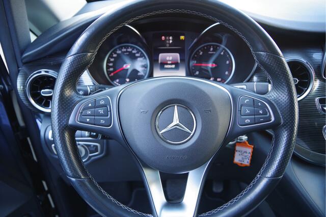 Mercedes-Benz V-KLASSE 300d DC-5P AUT LED, LEDER, 2X SCHUIFDEUR, 360 CAMERA, ACC, STOELVERW.+KOELING, NAVI, TREKHAAK, ELEKTR. SCHUIFDEUREN+KLEP staat niet online, nieuwe fotos