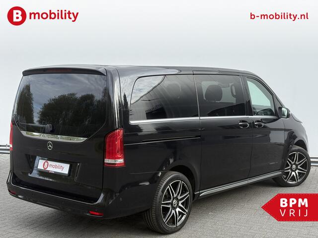 Mercedes-Benz V-KLASSE 300d Lang DC Avantgarde AMG Line 2X Schuifdeur Leer 25.000KM! | 360 Camera | Apple CarPlay | Cruise Control | DAB Audio