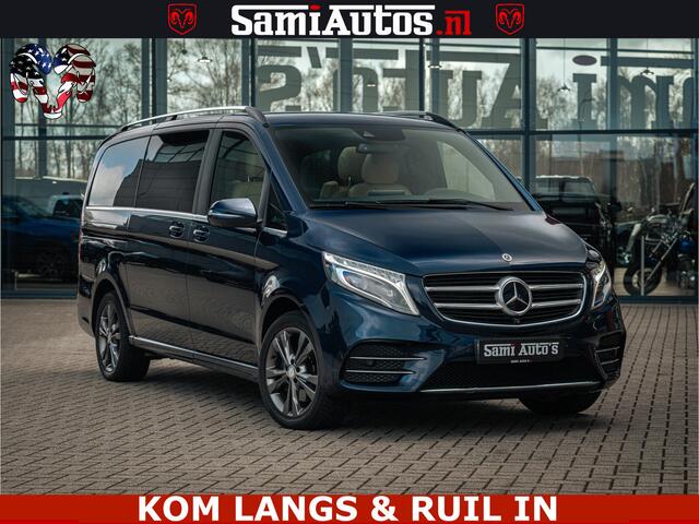 Mercedes-Benz V-KLASSE AMG VIP PURE LUXE 6 PERSOONS | 4-MATIC | LANG | PANO DAK | EXCLUSIVE | ADAPTIVE CRUISE | ALCANTARA HEMEL | BURMESTER | 6 X STOELEN VERWARMD EN GEKOELD | ROYALE (CLASS) BEEN RUIMTE |