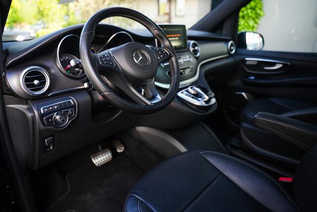 Mercedes-Benz V-KLASSE 250d 191 pk 4-MATIC Lang Avantgarde AMG-Sportpakket / 7-Zitter/ Marge-Auto/ NL-Auto/ 1-Eigenaar/ Burmester/ 360-Camera/ Trekhaak/ LED-Koplamp/ 18'' LMV