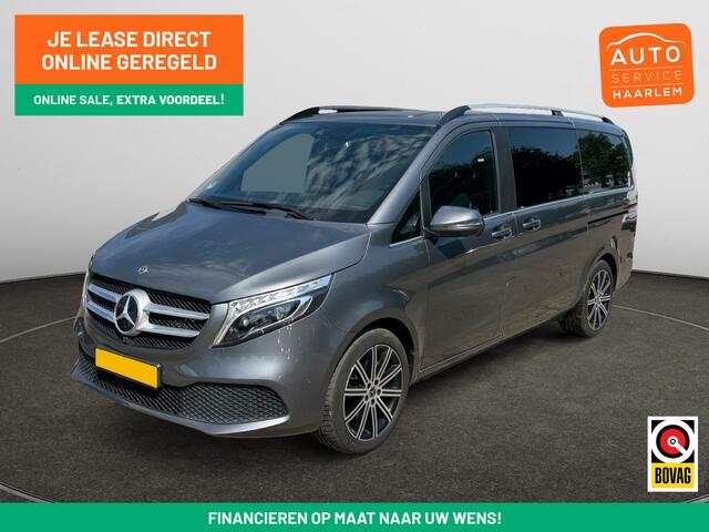 Mercedes-Benz V-KLASSE 300d Lang Avantgarde 7 Pers, Burmester Audio, 360 Camera, Dealer Onderhouden, Lane Assist, Excl BTW