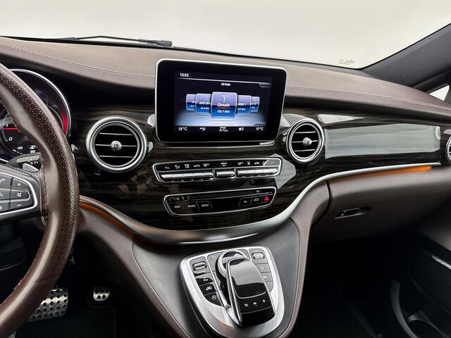 Mercedes-Benz V-KLASSE 250d 4-MATIC Extra Lang DC Avantgarde AMG-line Memory seats Stoelventilatie Nappa-Leder Dubbele cabine 360 Camera Euro 6