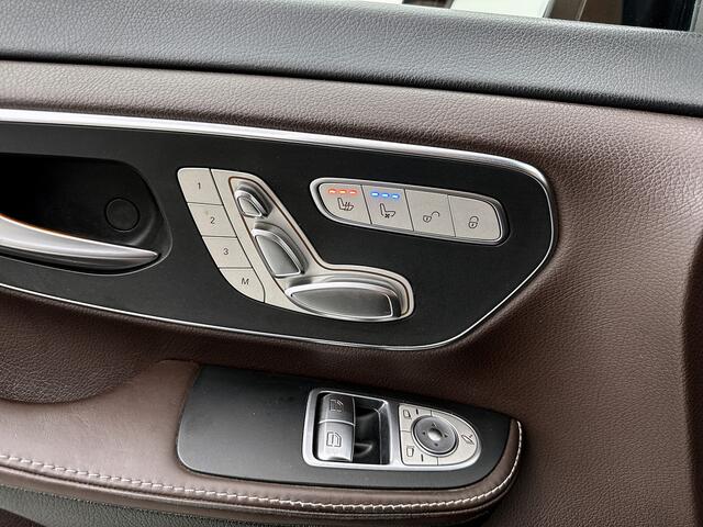 Mercedes-Benz V-KLASSE 250d 4-MATIC Extra Lang DC Avantgarde AMG-line Memory seats Stoelventilatie Nappa-Leder Dubbele cabine 360 Camera Euro 6