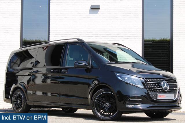 Mercedes-Benz V-KLASSE 300d / XXL / AMG / Exclusive / 4-Matic / 6 Pers / Luchtv / Elec Stoel / 360 Cam / Burmester / Vol Opties / NIEUWSTAAT