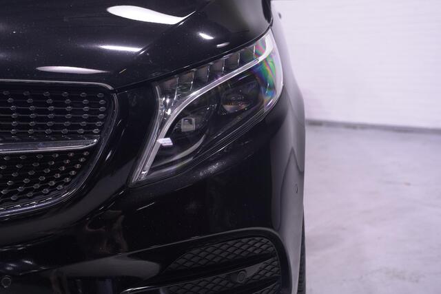 Mercedes-Benz V-KLASSE 300d 4-MATIC Lang AMG Line Dubbel Cabine NAP 2x Elek. schuifdeur, Leder Beige, Distronic, 360 Camera, LED, Trekhaak