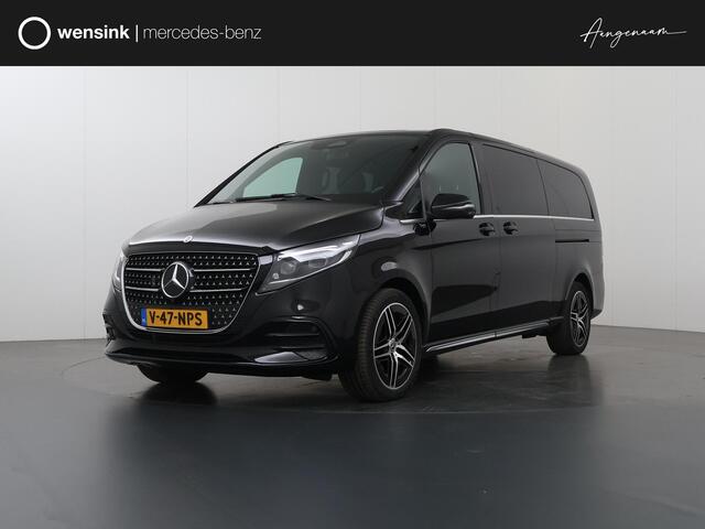 Mercedes-Benz V-KLASSE 300d | XL L3 | AMG | 4-MATIC | Dubbele Cabine | 360 CAMERA | DISTRONIC PLUS | LEDER ZWART "LUGANO" | ALARM | STOELVERWARMING | NAVIGATIE | CARPLAY | ANDROID AUTO | CLIMATE CONTROL | DAB+ | CERTIFIED
