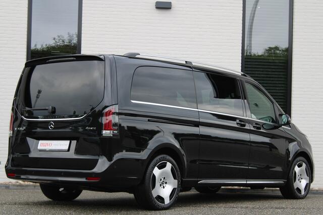 Mercedes-Benz V-KLASSE 300d / XXL / AMG / Exclusive / 4-Matic / 7 Pers / Luchtv / Elec Stoel voor + Achter / Burmester / NIEUWSTAAT