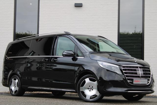 Mercedes-Benz V-KLASSE 300d / XXL / AMG / DC / Exclusive / 4-Matic / Luchtv / Elec Stoel voor + Achter / Burmester / NIEUWSTAAT