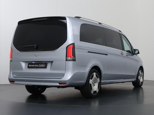 Mercedes-Benz V-KLASSE 300 L3 Exclusive | Benzine | AIRMATIC | Stoelventilatie | Burmester | Guard 360 Alarm Klasse 3 | Rij-assistentie pakket PLUS | BPM €60.870,- | Stuurwiel Verwarmd | MultiBeam LED | Widescreen | Sfeerverlichting | Klaptafels | Elektrische Schuifdeuren |