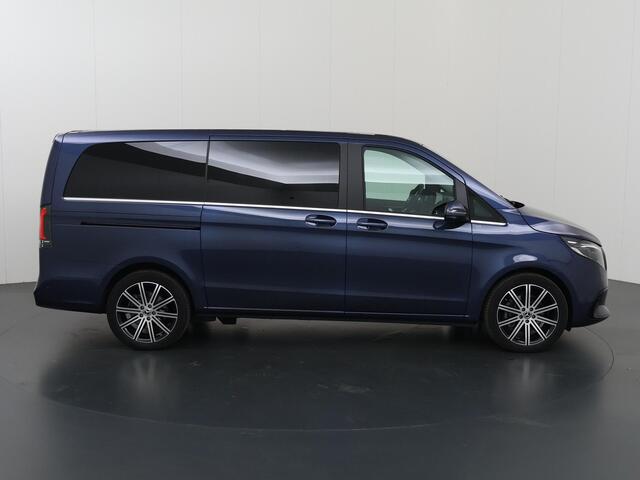 Mercedes-Benz V-KLASSE 300d | L2 Lang | Avantgarde | Dubbele Cabine | Distronic Plus | Schuifdeur L+R Elektrisch | Burmester | 360° Camera | Lederen Bekleding | Dodehoekassistent | Stoelverwarming | Certified