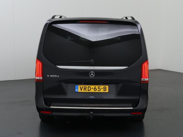 Mercedes-Benz V-KLASSE 300d | XL L3 | DC | AMG | EDITION | AIRMATIC | BURMESTER SOUND-SYSTEM | ALARM KLASSE 3 | 360° CAMERA | AFN. TREKHAAK 2500KG. | AMG | ELK. BEDIENBARE VOORSTOELEN | CERTIFIED