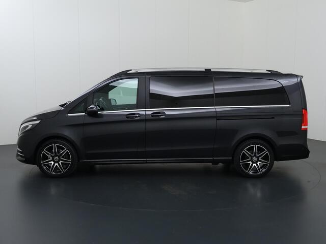 Mercedes-Benz V-KLASSE 300d | XL L3 | DC | AMG | EDITION | AIRMATIC | BURMESTER SOUND-SYSTEM | ALARM KLASSE 3 | 360° CAMERA | AFN. TREKHAAK 2500KG. | AMG | ELK. BEDIENBARE VOORSTOELEN | CERTIFIED