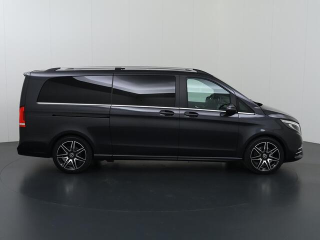 Mercedes-Benz V-KLASSE 300d | XL L3 | DC | AMG | EDITION | AIRMATIC | BURMESTER SOUND-SYSTEM | ALARM KLASSE 3 | 360° CAMERA | AFN. TREKHAAK 2500KG. | AMG | ELK. BEDIENBARE VOORSTOELEN | CERTIFIED