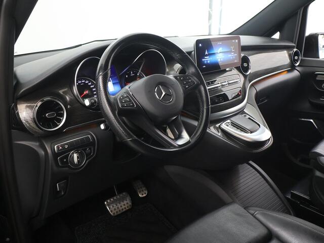 Mercedes-Benz V-KLASSE 300d | XL L3 | DC | AMG | EDITION | AIRMATIC | BURMESTER SOUND-SYSTEM | ALARM KLASSE 3 | 360° CAMERA | AFN. TREKHAAK 2500KG. | AMG | ELK. BEDIENBARE VOORSTOELEN | CERTIFIED