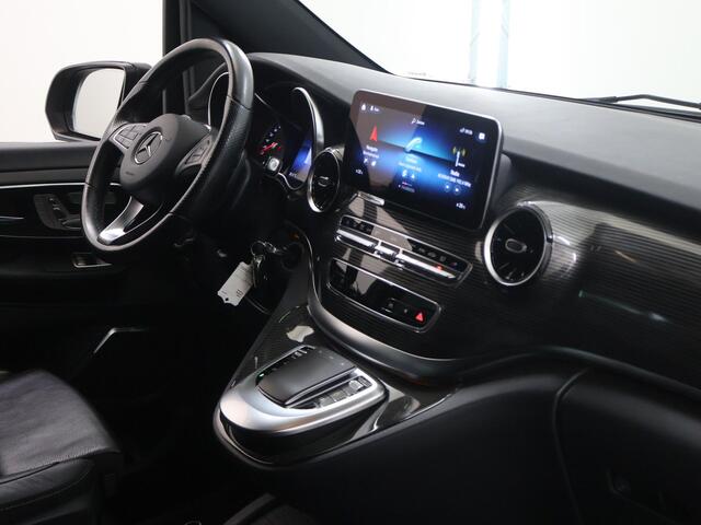 Mercedes-Benz V-KLASSE 300d | XL L3 | DC | AMG | EDITION | AIRMATIC | BURMESTER SOUND-SYSTEM | ALARM KLASSE 3 | 360° CAMERA | AFN. TREKHAAK 2500KG. | AMG | ELK. BEDIENBARE VOORSTOELEN | CERTIFIED