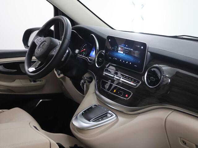 Mercedes-Benz V-KLASSE 300d | 8-ZITS | XL L3 | MARGE | AVANTGARDE EDITION | 360 CAMERA | AIRMATIC | 19" WIELEN | STOELVENTILATIE | MEMORY SEATS | STOELVERWARMING | BURMESTER | NAVIGATIE | CARPLAY | ANDROID AUTO | BOM VOL | DEALER ONDERHOUDEN | CERTIFIED