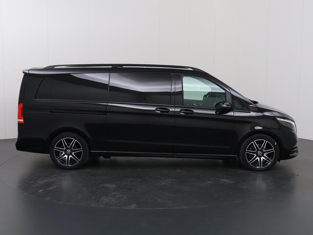 Mercedes-Benz V-KLASSE V-klasse 300d RWD | XL L3 | AMG | LUCHTVERING | BURMESTER | 360 CAMERA | LEREN BEKLEDING | CLIMATE CONTROL | ADAPTIEVE CRUISE | 2500 KG TREKHAAK | CARPLAY EN ANDROID AUTO