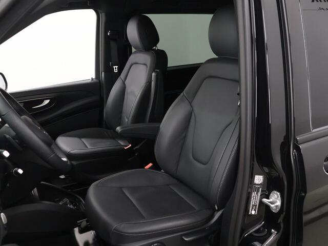 Mercedes-Benz V-KLASSE V-klasse 300d RWD | XL L3 | AMG | LUCHTVERING | BURMESTER | 360 CAMERA | LEREN BEKLEDING | CLIMATE CONTROL | ADAPTIEVE CRUISE | 2500 KG TREKHAAK | CARPLAY EN ANDROID AUTO