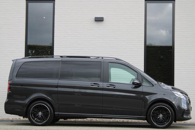 Mercedes-Benz V-KLASSE 300d / AMG / Exclusive / 4-Matic / 7-Pers / Pano / Luchtv / Elec Stoel voor+achter / Burmester / Vol Opties / NIEUWSTAAT