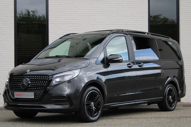 Mercedes-Benz V-KLASSE 300d / AMG / DC / Exclusive / 4-Matic / Pano / Luchtv / Elec Stoel voor+achter / Burmester / Vol Opties / NIEUWSTAAT
