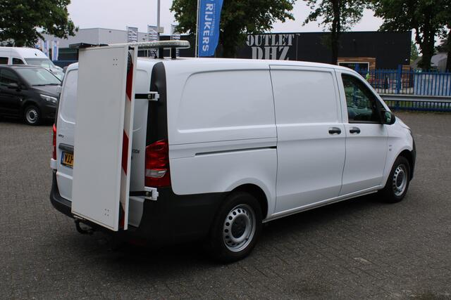 Mercedes-Benz VITO 116 CDI L2 Werkverkeer Wegwerkzaamheden Werkplaatsinrichting Aluca, Zwaailamp, Camera, Navigatie Zwaaibalk Sortimo
