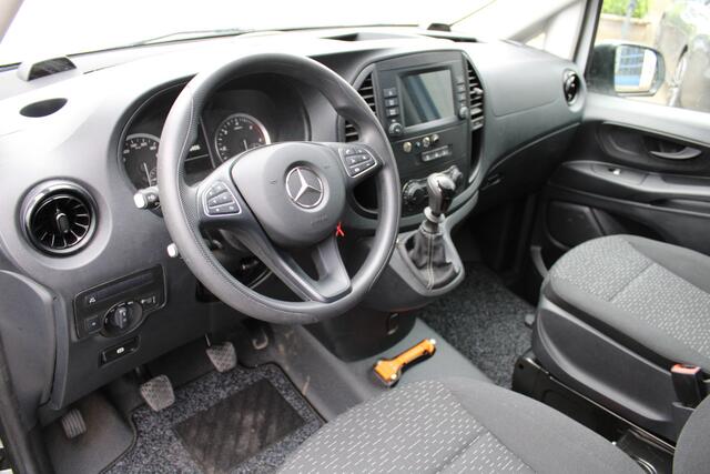 Mercedes-Benz VITO 116 CDI L2 Werkverkeer Wegwerkzaamheden Werkplaatsinrichting Aluca, Zwaailamp, Camera, Navigatie Zwaaibalk Sortimo