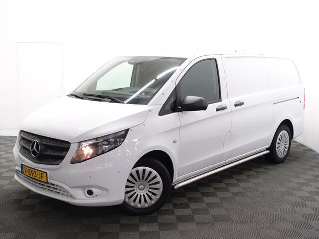 Mercedes-Benz VITO 116 CDI Lang Avantgarde Aut- 2x Schuifdeur, Navi, Lane Assist, Sidebars, Trekhaak, Grijs kenteken