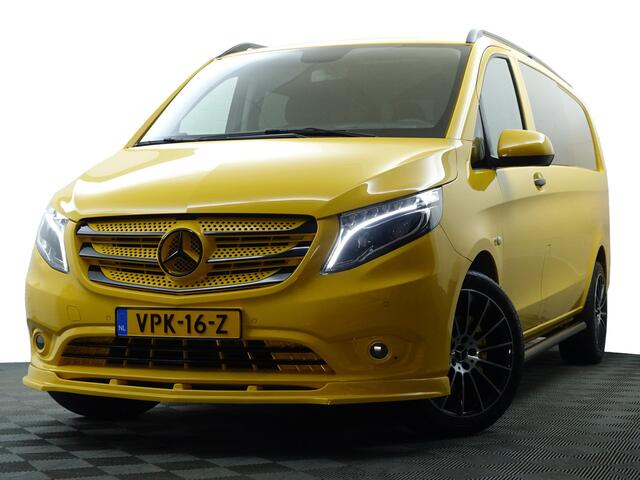 Mercedes-Benz VITO 114 CDI Extra Lang Dubbel Cabine Aut AMG Night Edition - Navi I Xenon Led I Sidebars I LMV I Stoelverwarming