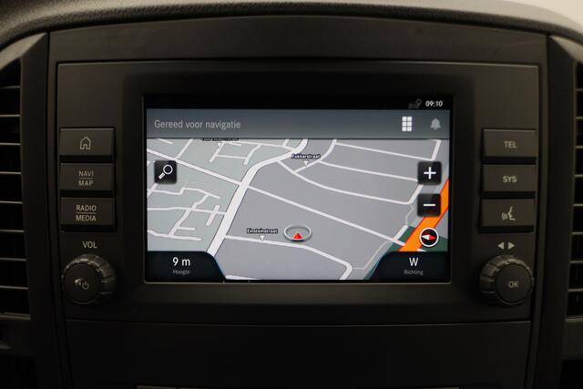 Mercedes-Benz VITO 116 CDI Extra Lang Automaat 3-Zits, Airco, Navigatie, Camera, Apple CarPlay, Cruise, Achterdeuren 270°